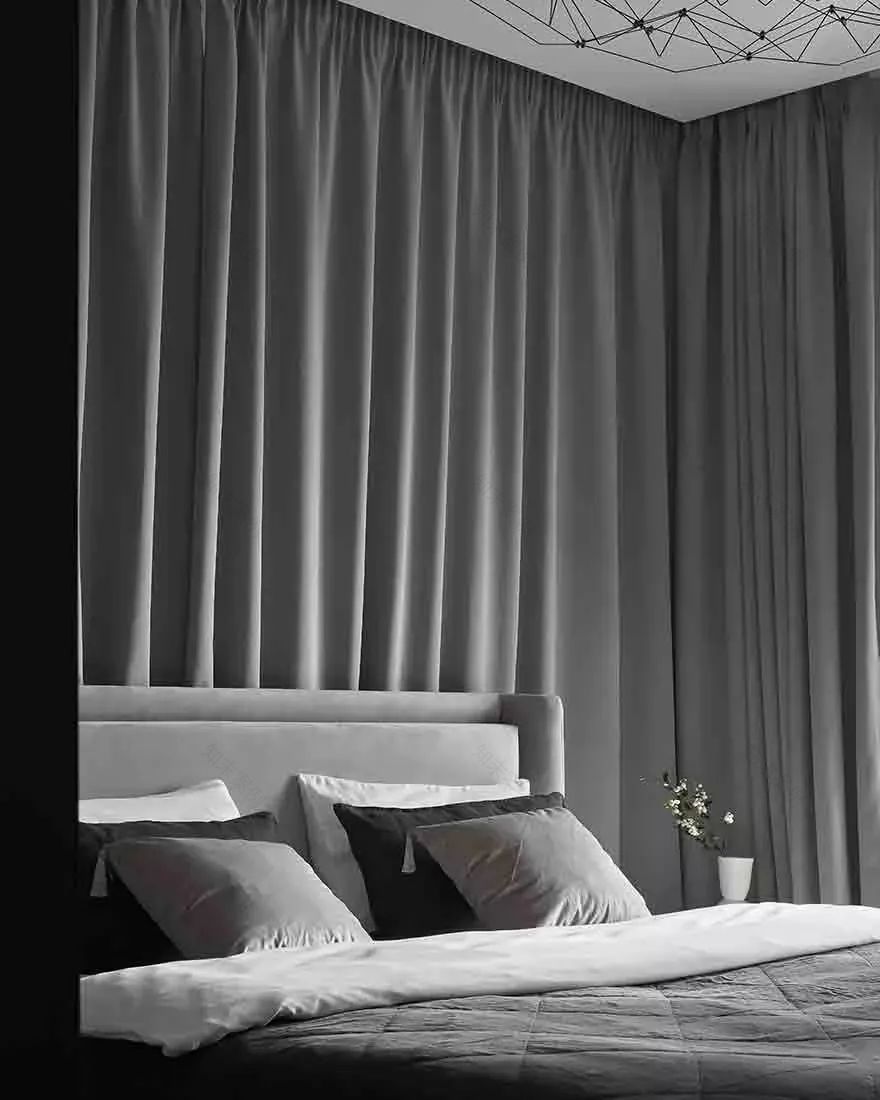 川谷堂 115㎡高级灰设计丨LINES design bureau-24