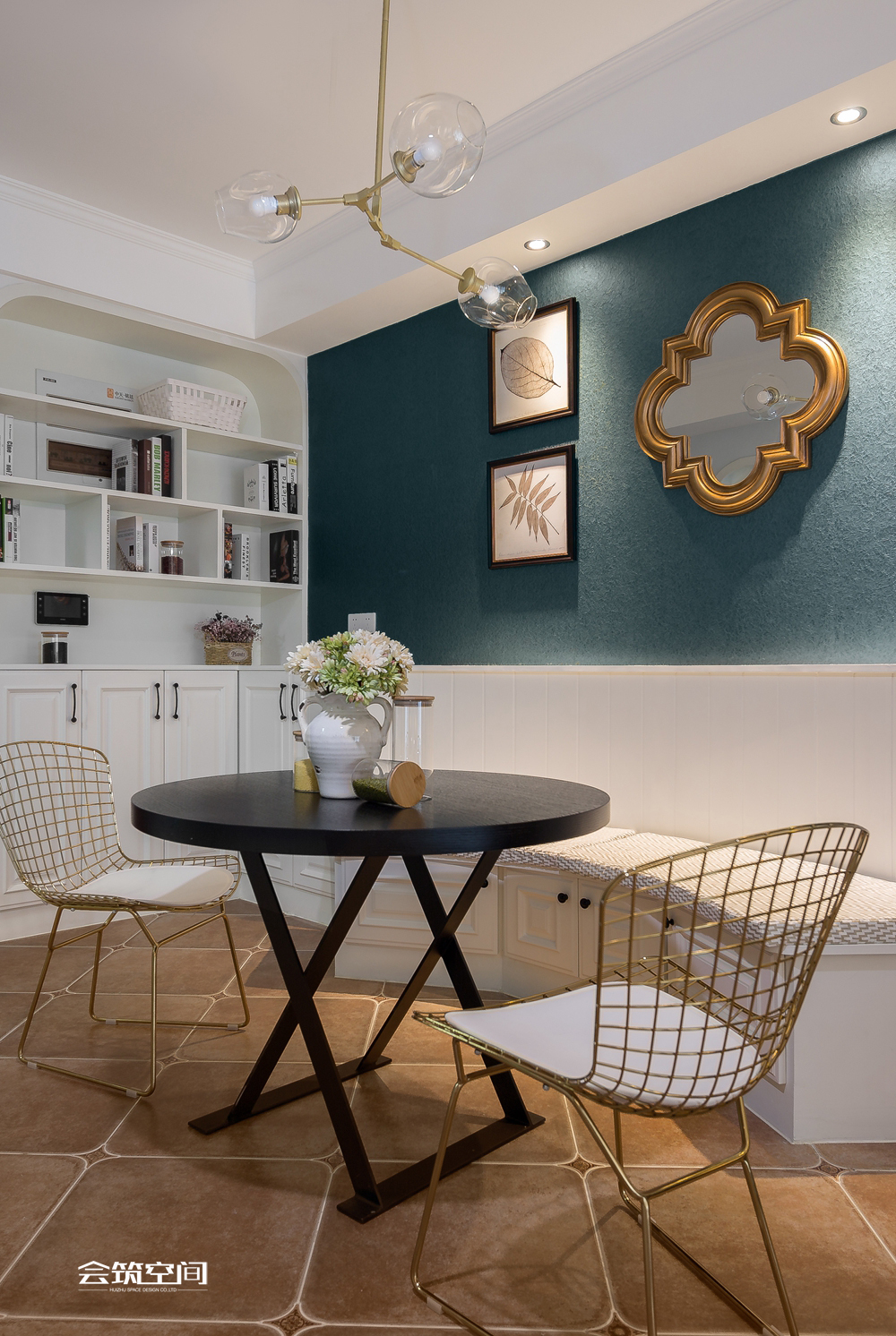 南京会筑空间设计丨绿影-14