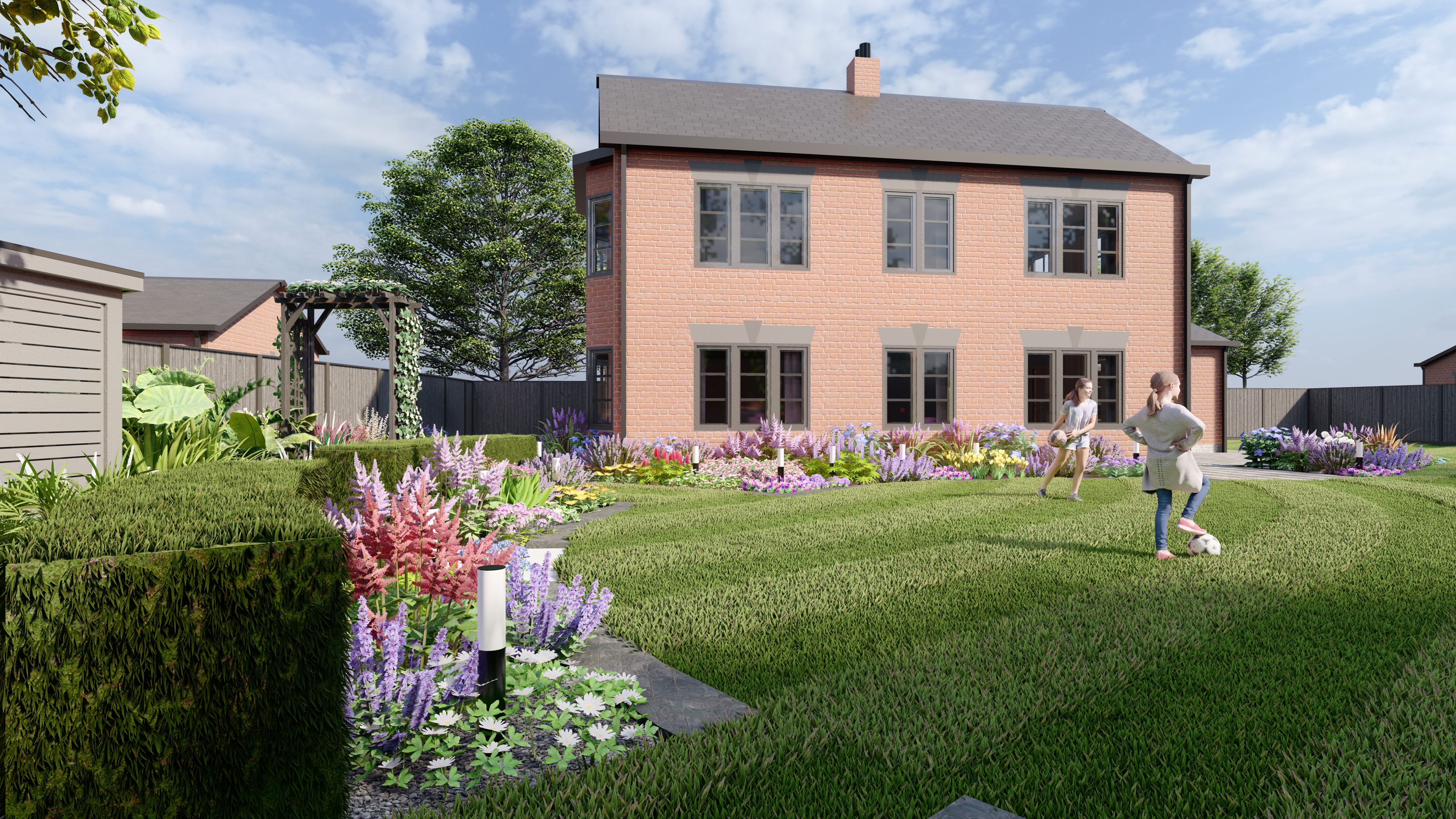 Hartford garden design and visualisation-9