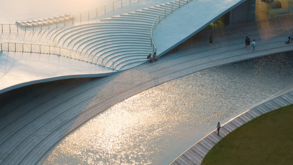 海口“天空之山”滨海驿站——浪漫海景与大地艺术完美融合-43