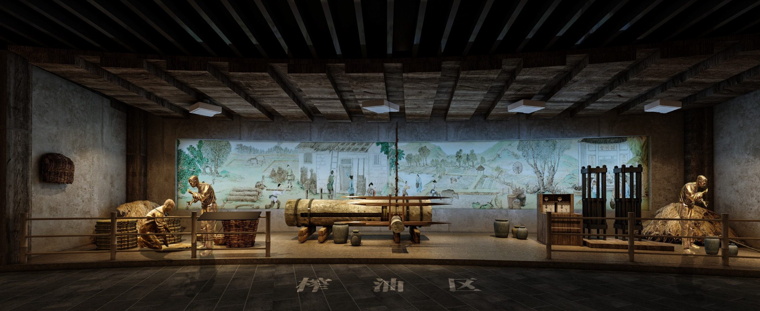 祁阳油茶博物馆体验区（二）2022年 设计施工-5