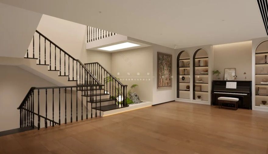 龙湖青云阙240㎡底跃改造丨李成设计团队-42