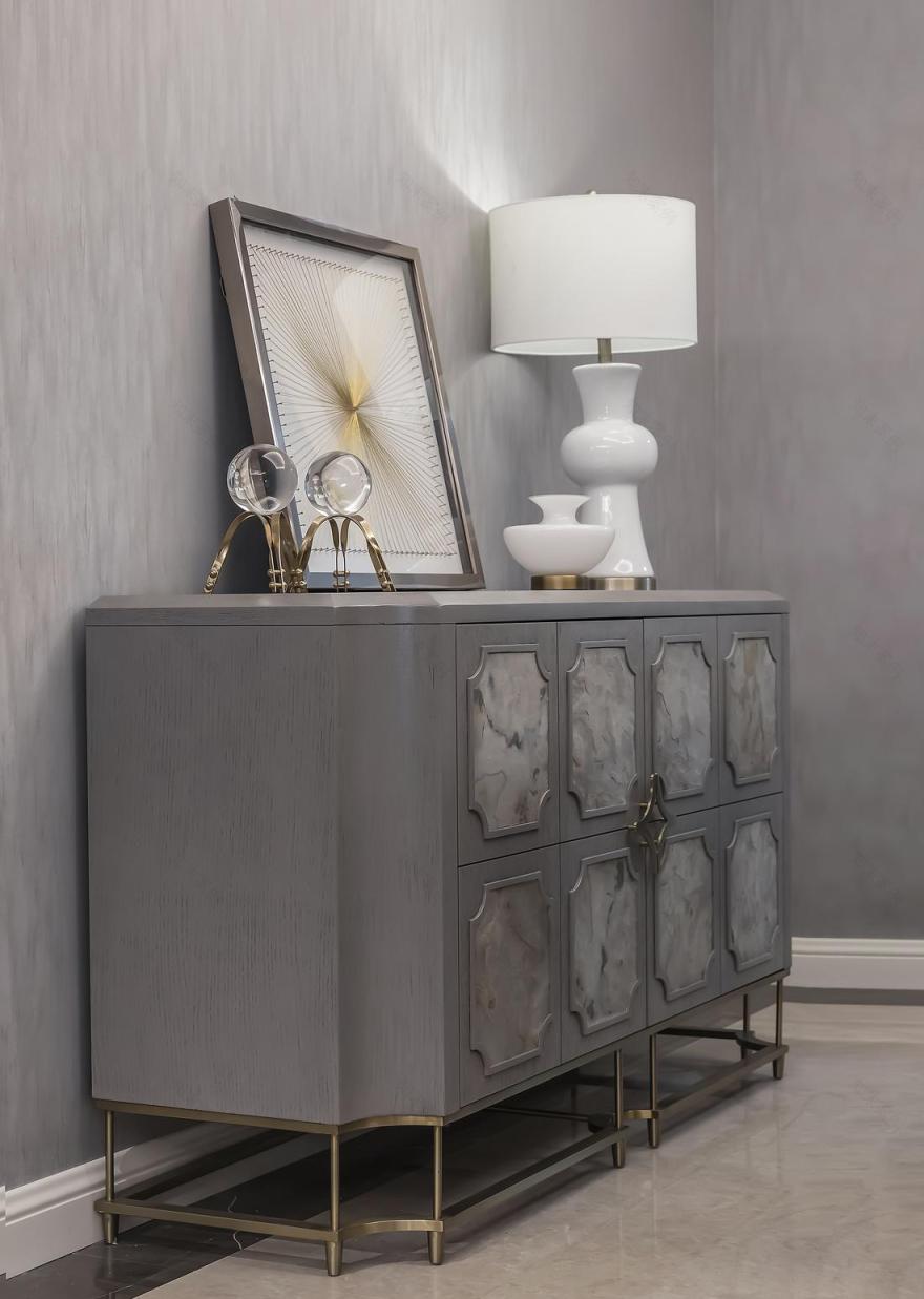 灰色调质感的惊艳生活丨朴森全案设计-11