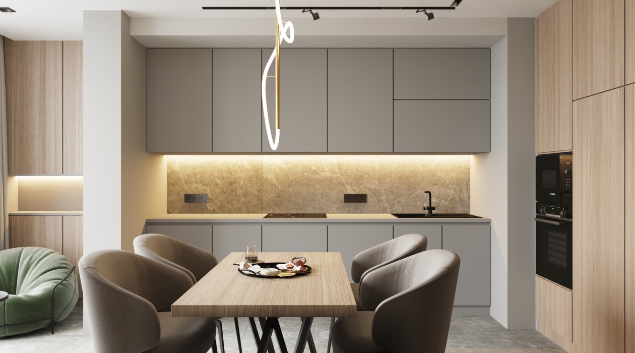 76㎡小空间公寓设计 每个细节都不简单！-7