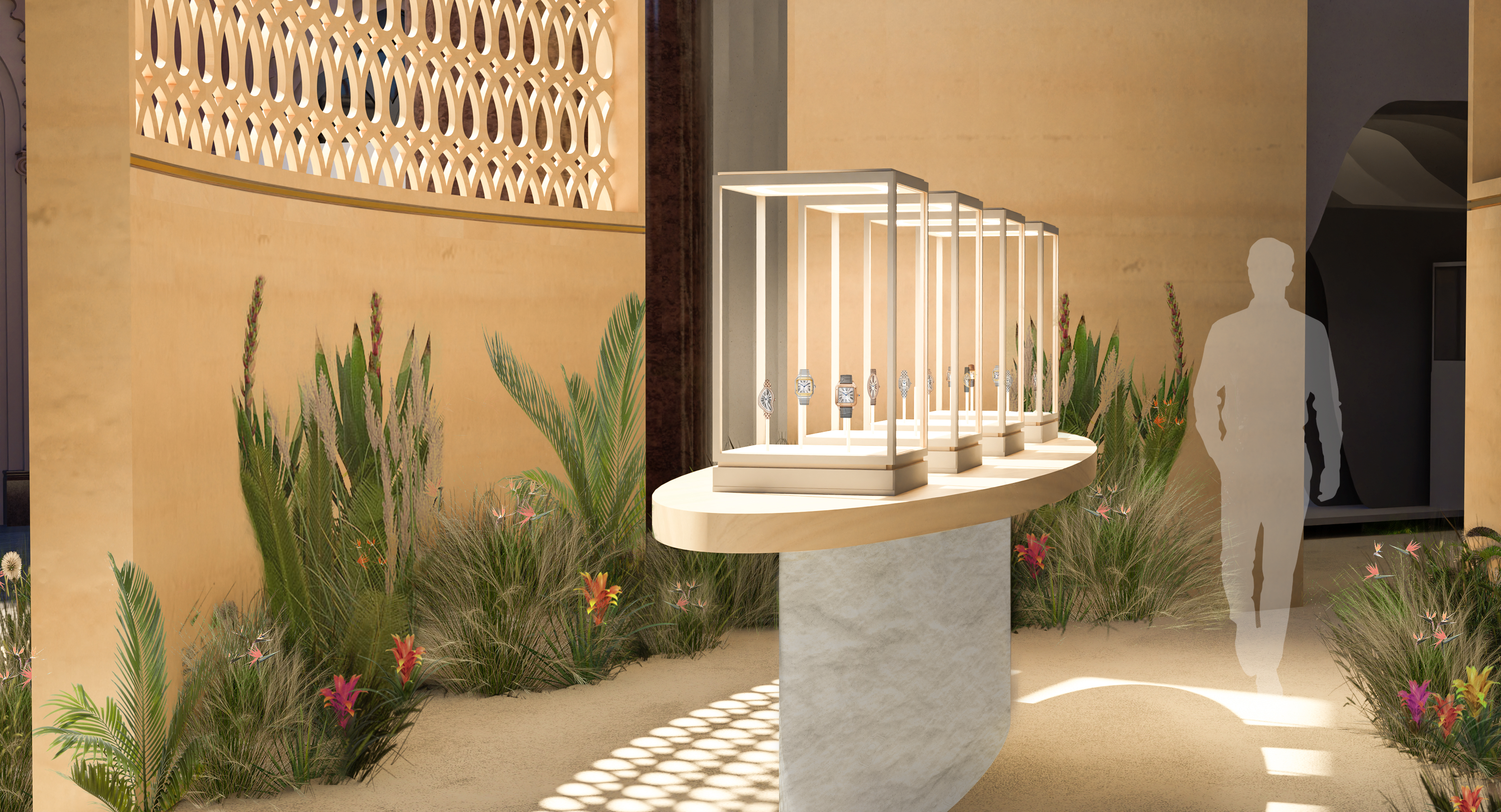 CARTIER HJ EXHIBITION（卡地亚高级珠宝展）丨阿联酋阿布扎比-9