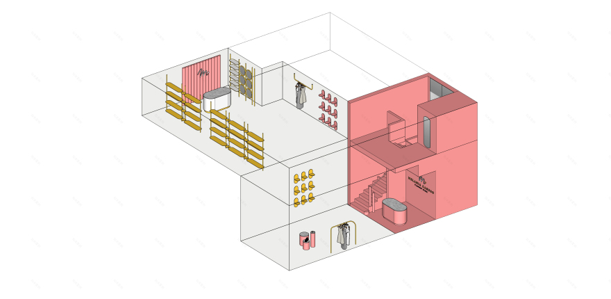 (男人卡鲁索旗舰店)PuccioCollodoro Architetti设计-33