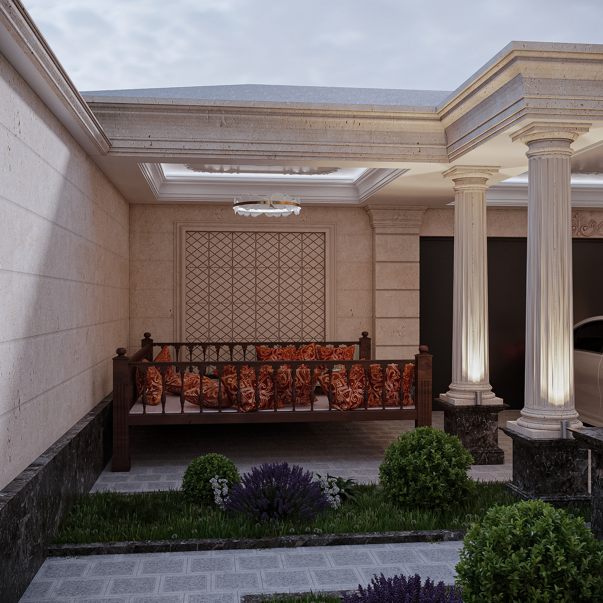 乡间别墅丨塔吉克斯坦杜尚别-10