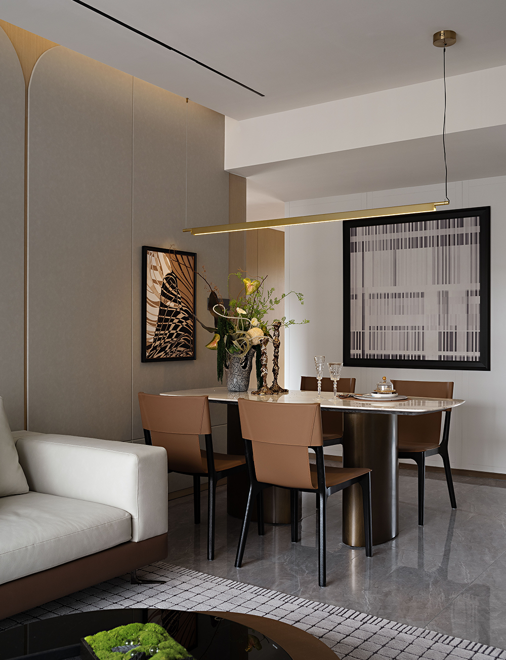 海南万宁依山云锦160m²样板间丨中国海南丨上上国际（香港）设计有限公司-49