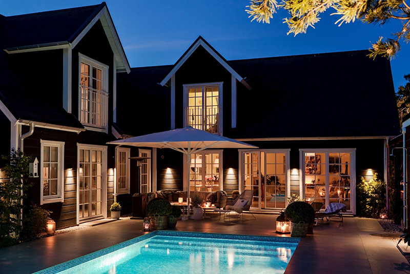 瑞典 282 平米北欧风格大宅 户外空间设计巧妙-30