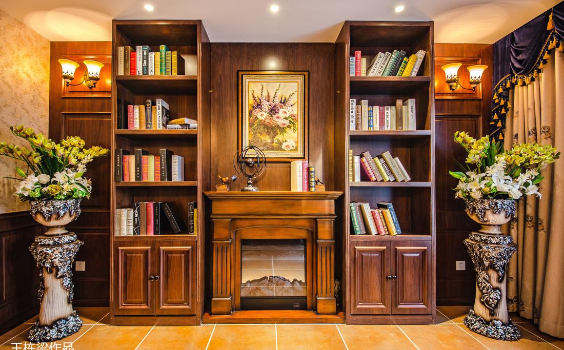 巨华紫光园美式风格样板间-7