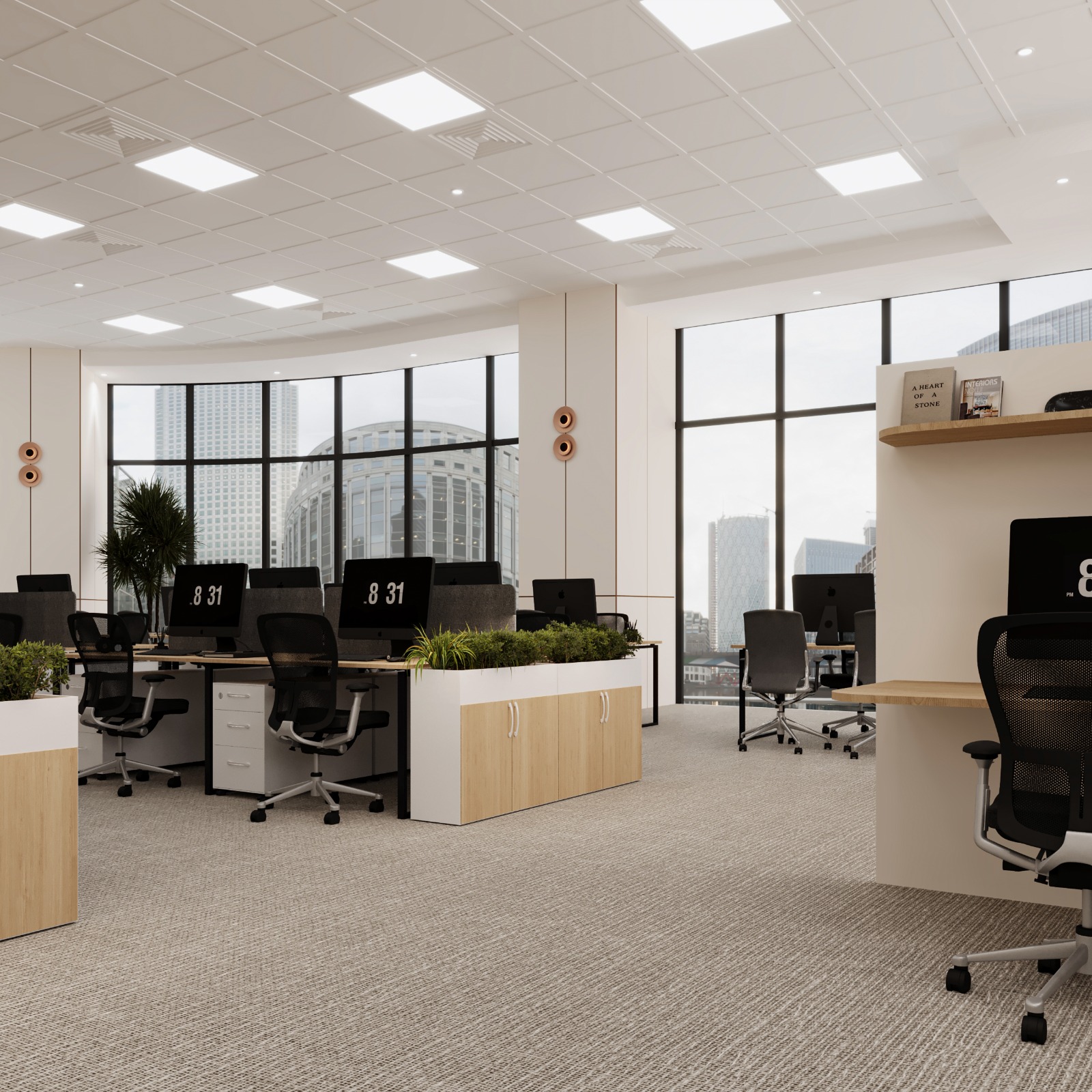 MODERN INDUSTRIAL OFFICE-2