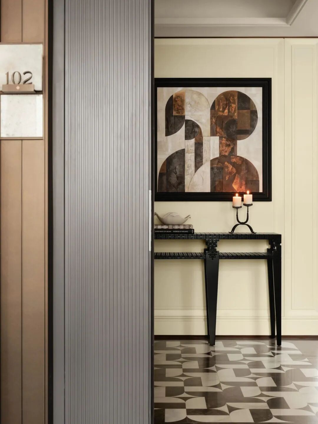 首发 轻奢样板间，家也可以这么有气场-20