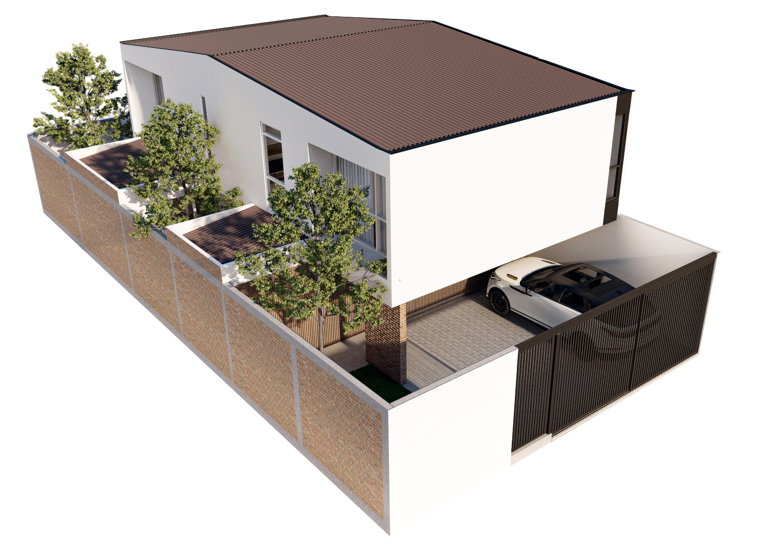 挑空别墅 Ecuador丨Villarquitectura-13