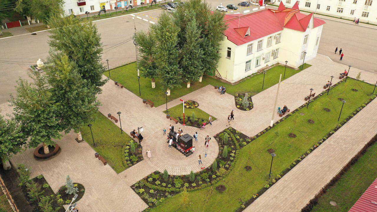 Сквер с фонтаном,Кинель（基涅利喷泉广场）丨俄罗斯萨马拉-16