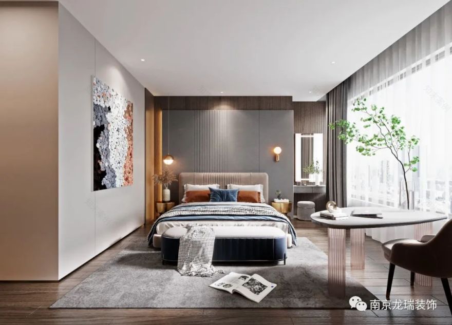长发诸公别墅 · 简约轻奢之美丨南京龙瑞装饰设计工程有限公司-54
