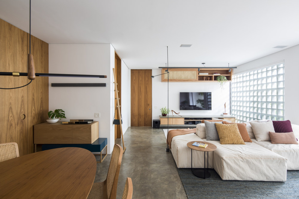 巴西 Campo Belo 公寓改造 | 明亮、轻盈、绿色生活-18