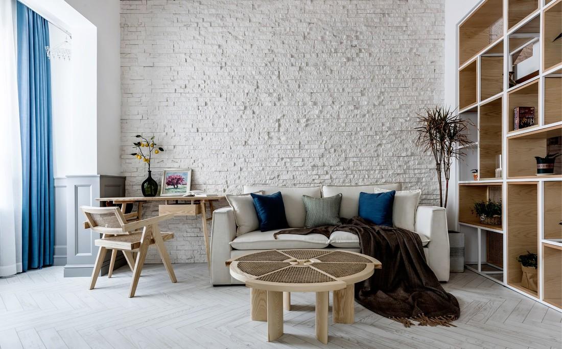 红房子开放式家居设计，自然元素打造复古质感-41