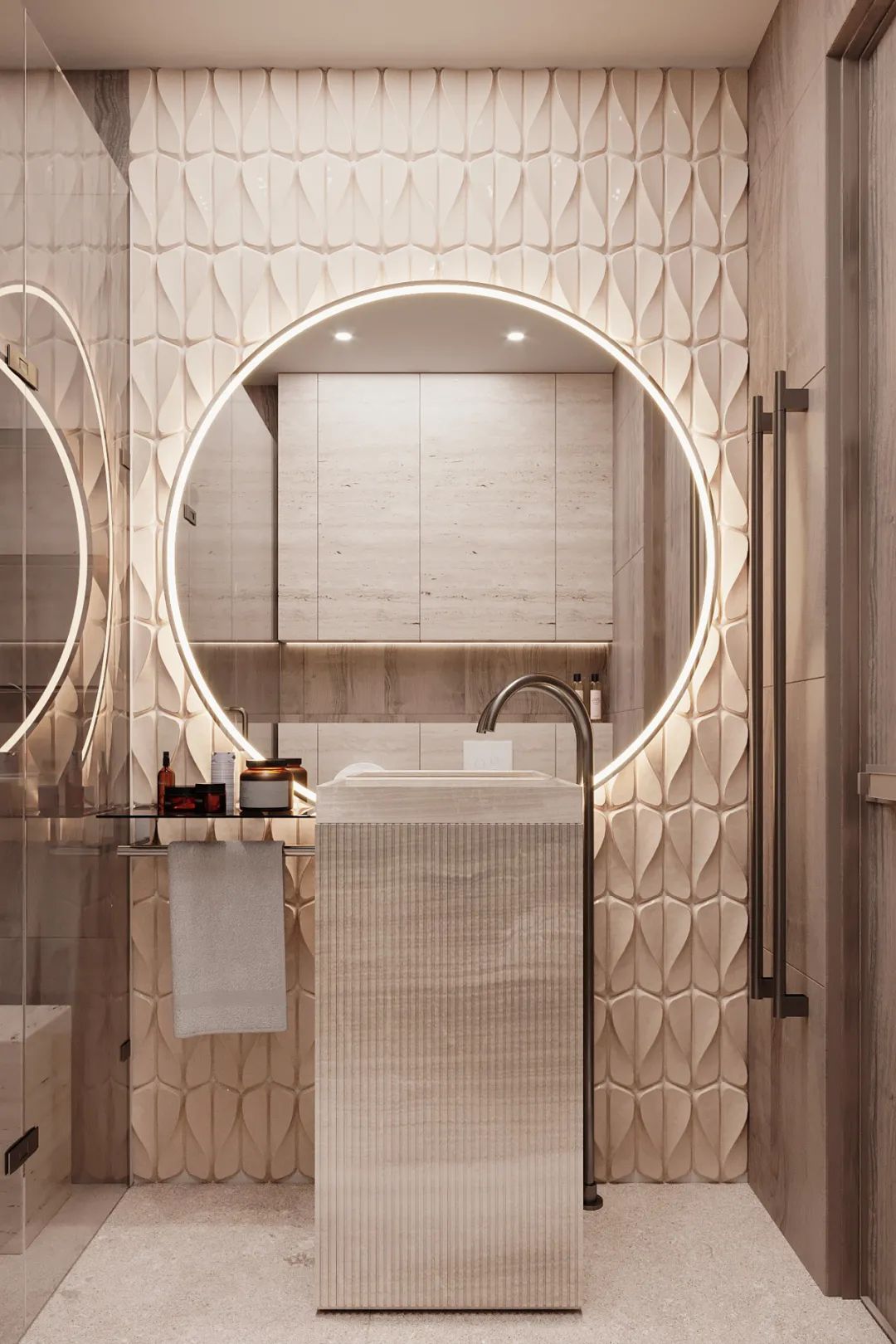 乌克兰现代家居设计展 | 原木、灰色与黑色的和谐空间-36