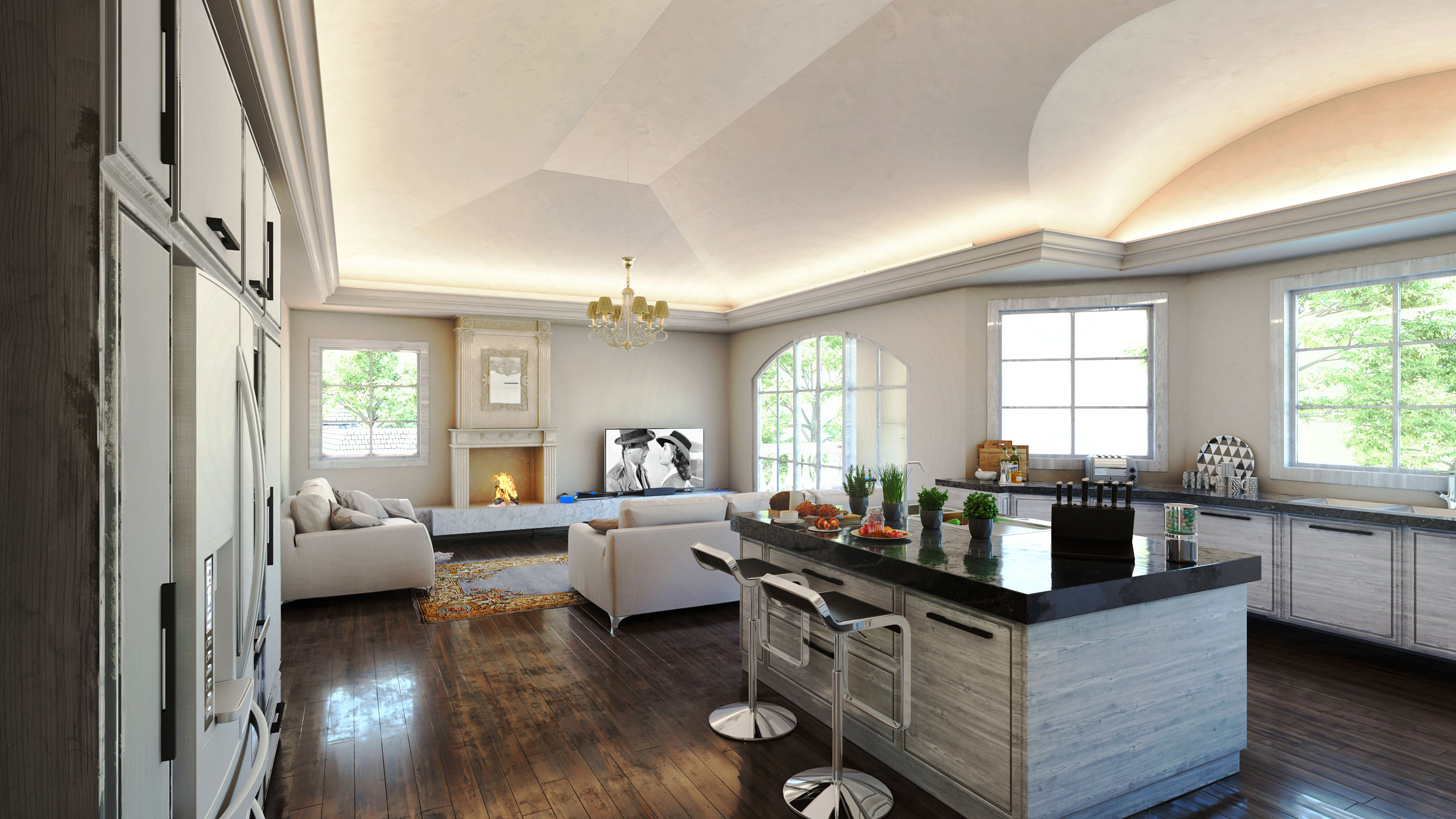 新独栋家庭住宅（为Mostaan夫妇建造）丨美国加利福尼亚丨Behrooz Nemati-3