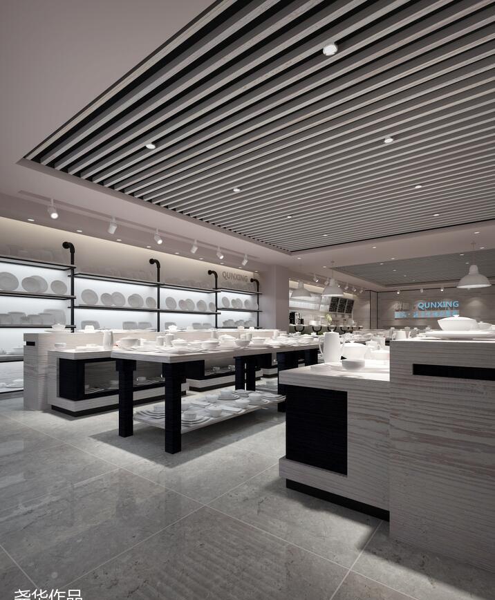 
上海群星陶瓷展厅 -1