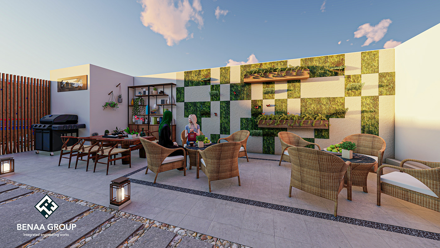 2021 年埃及 Mansoura 住宅建筑的独特屋顶设计-10