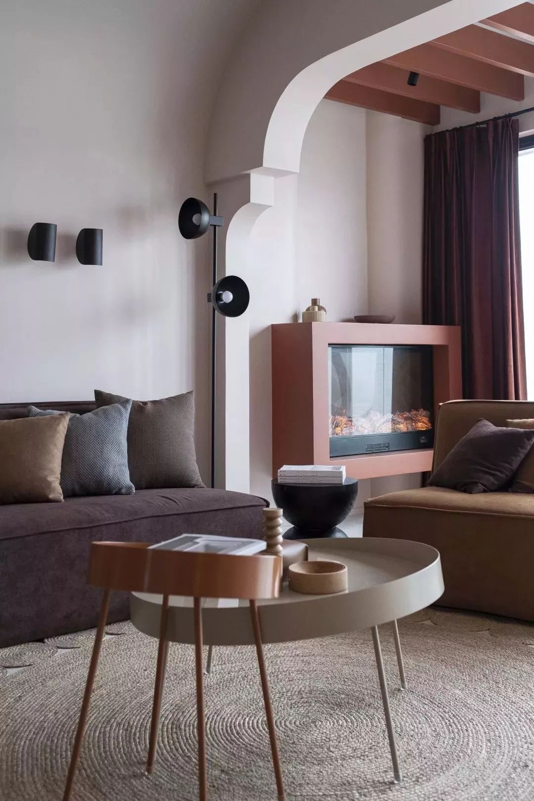 重庆 130㎡度假风家居，沉静文艺的异域空间-2