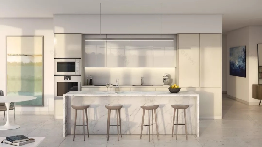 迈阿密河沿岸的豪华公寓 One River Point RémiTessier-10