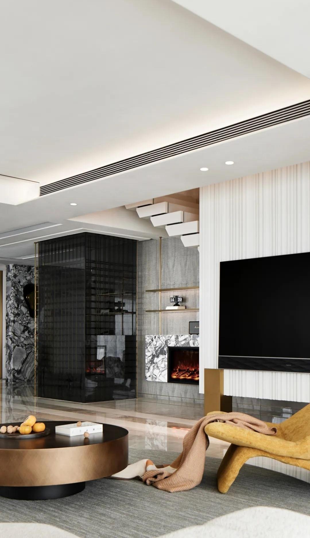 长沙江山壹号 420m² 别墅设计丨中国长沙丨北京山乙建设装饰设计有限公司-14