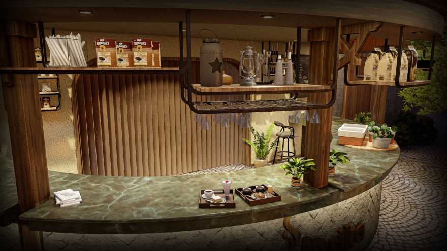 Coffee Shop BAR 外观设计丨埃及-8