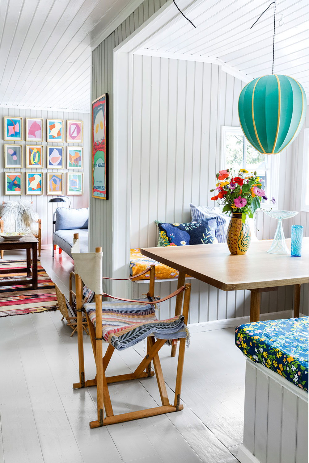 丹麦彩色斑斓的瑞典乡村小屋-3