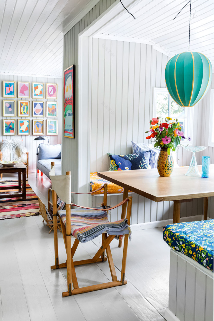 丹麦彩色斑斓的瑞典乡村小屋-3