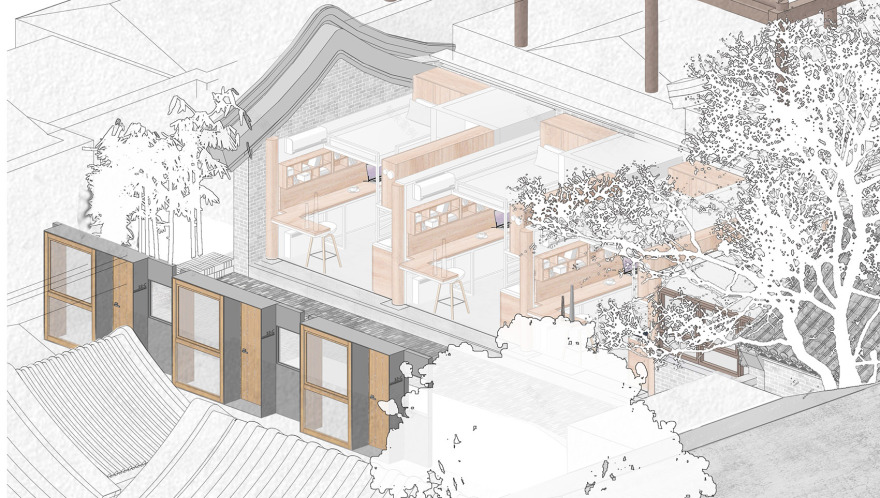 雨儿胡同杂院改造丨中国北京丨都市实践-53
