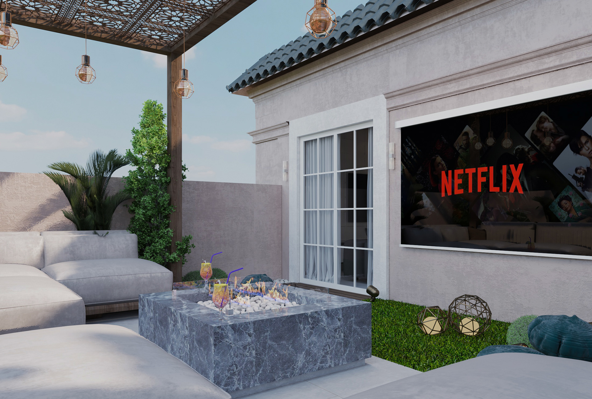 顶层公寓与屋顶设计丨NADA RADWAN-9