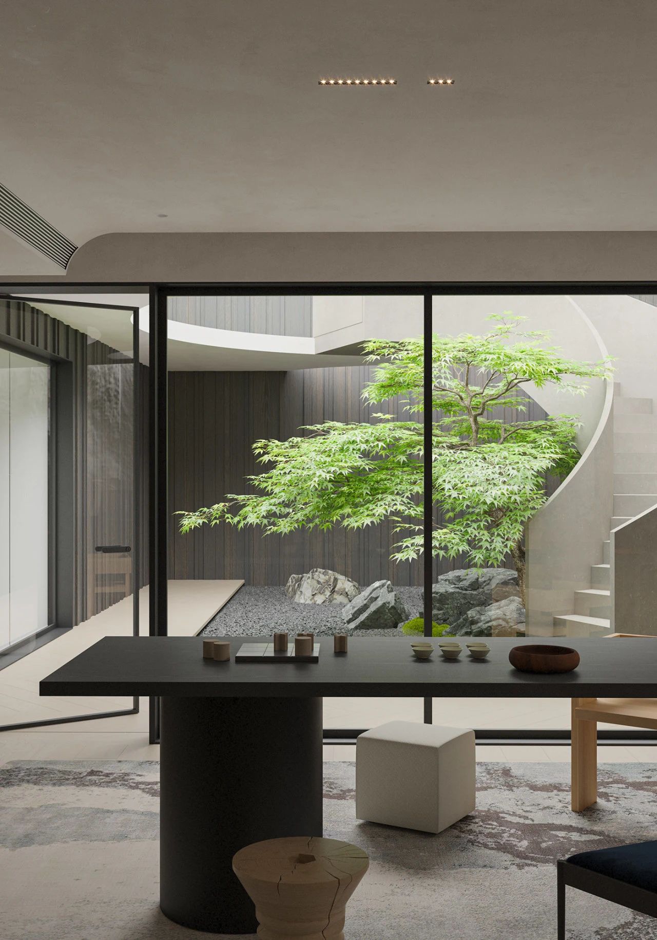 禅意东方主义 · 梦太初的跃层私宅设计丨路子曰设计-25