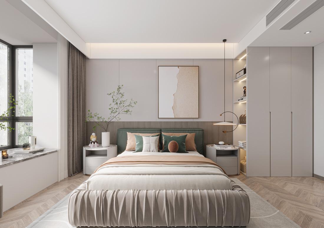 现代简约风格温馨之家-4