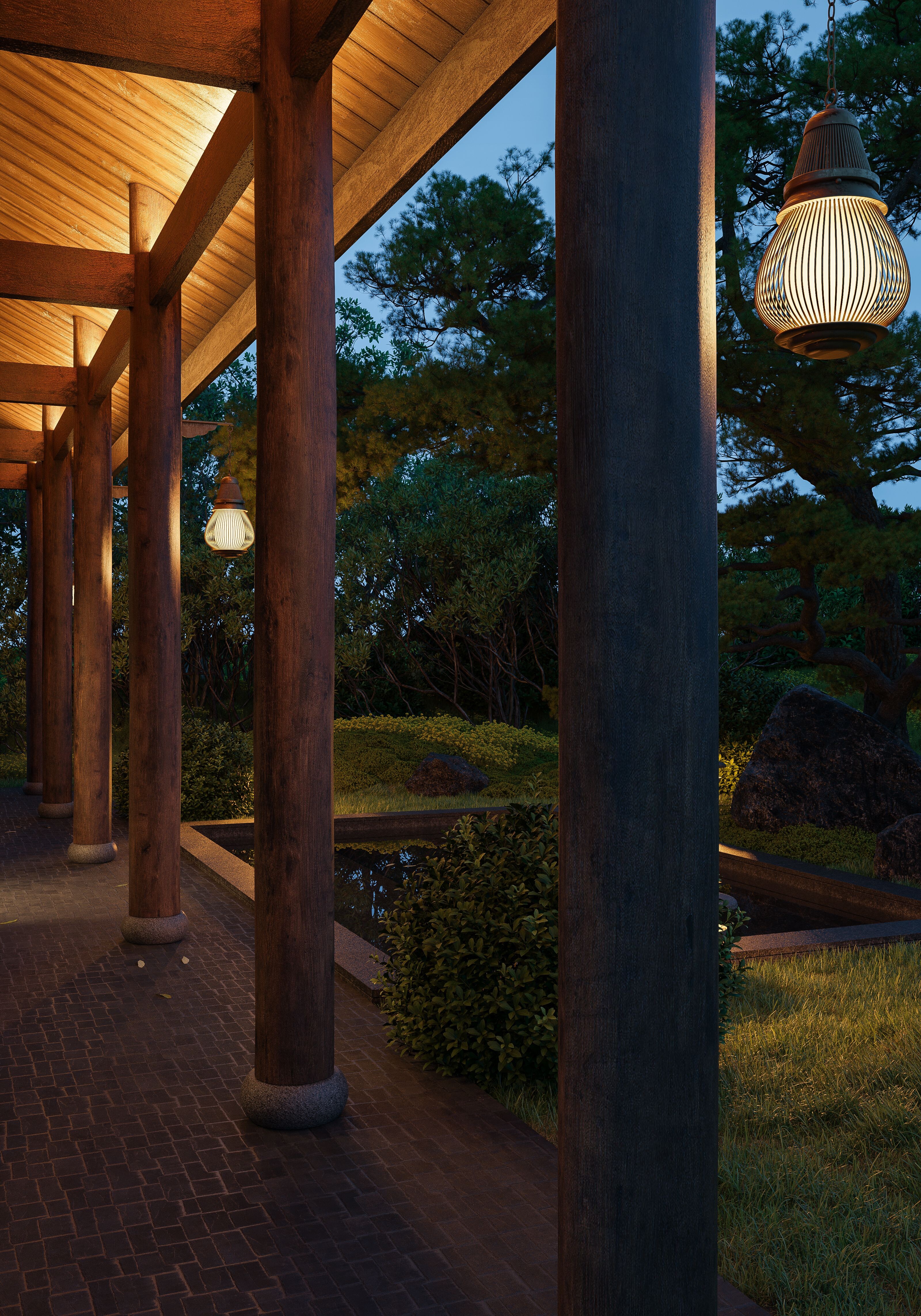 山语墅的 3DMAX 与 CR PS 设计魅力-14