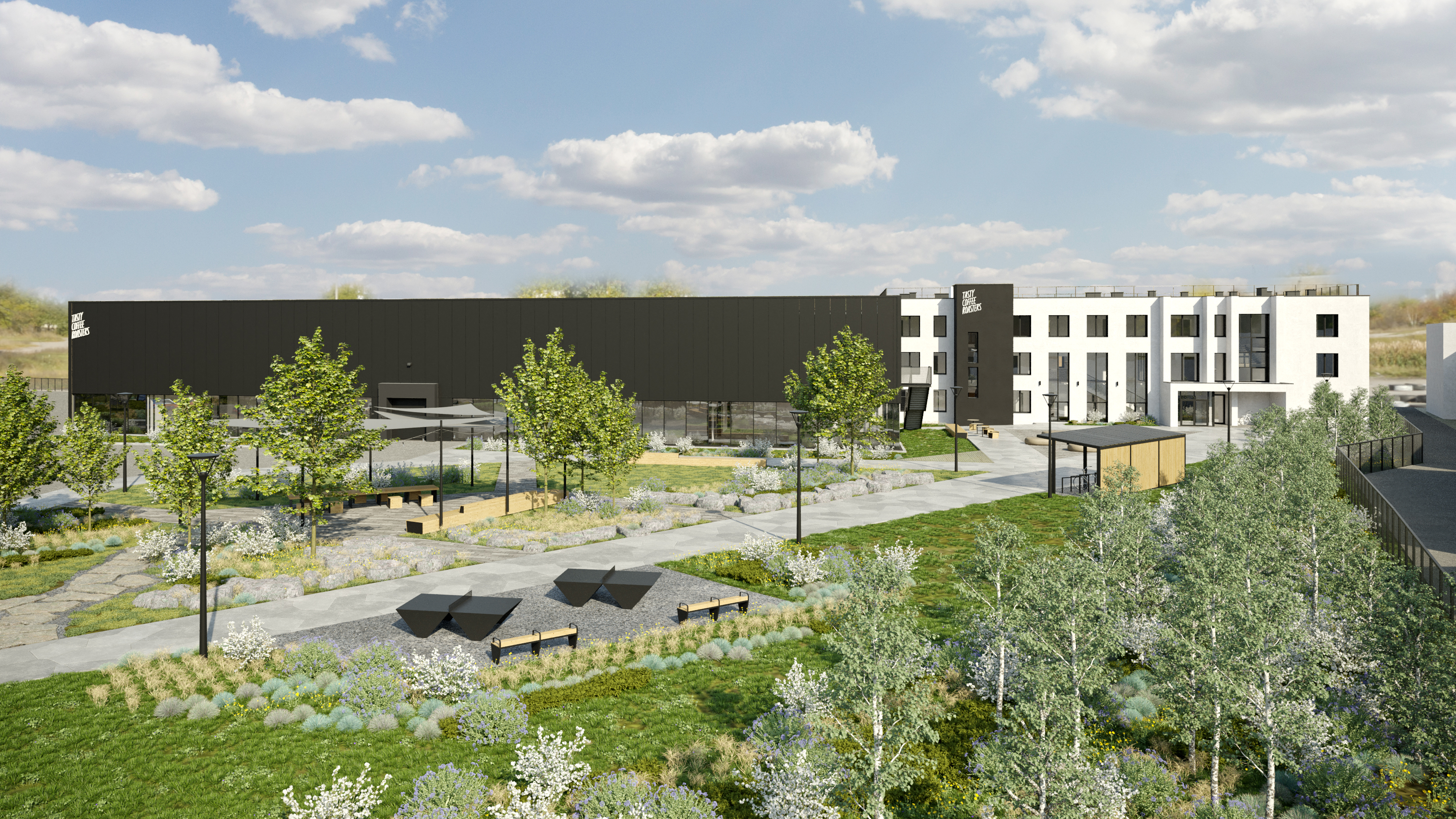 Tasty Coffee 生产设施设计丨俄罗斯伊热夫斯克丨LAMP 建筑工作室-18