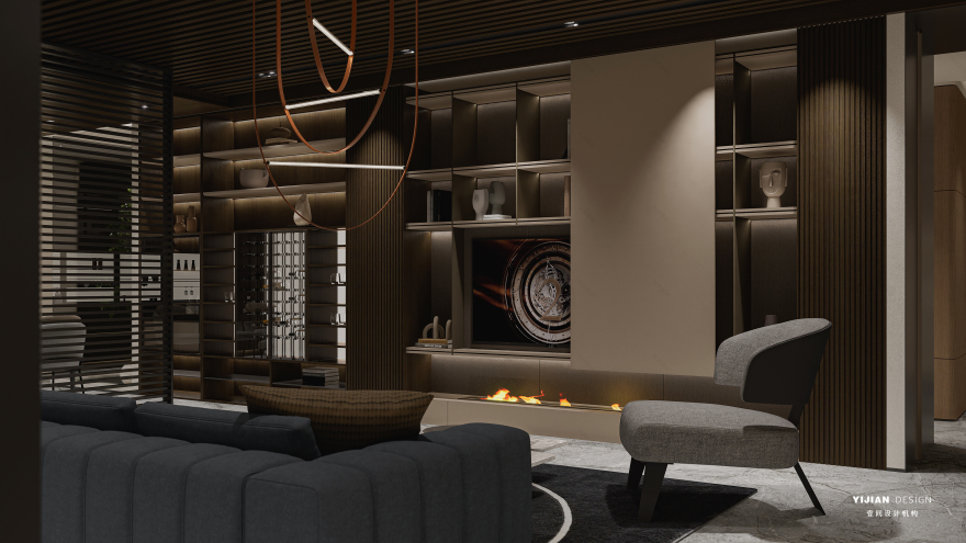 卡玛家居×壹间设计丨中国大连丨山东壹间家居设计机构-26