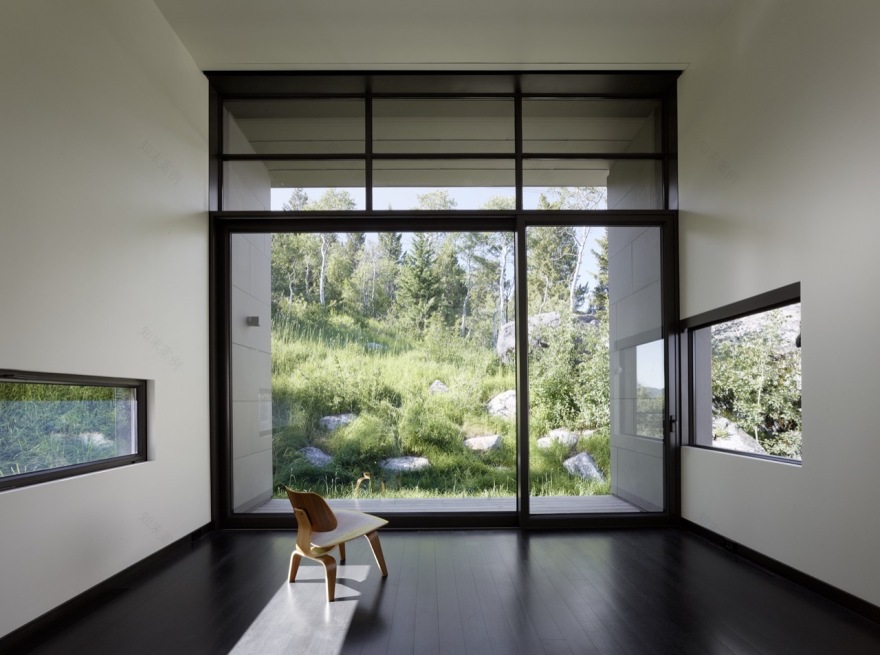 美国巨砾度假居(America Boulders holiday home)丨Carney Logan Burke Architects-37