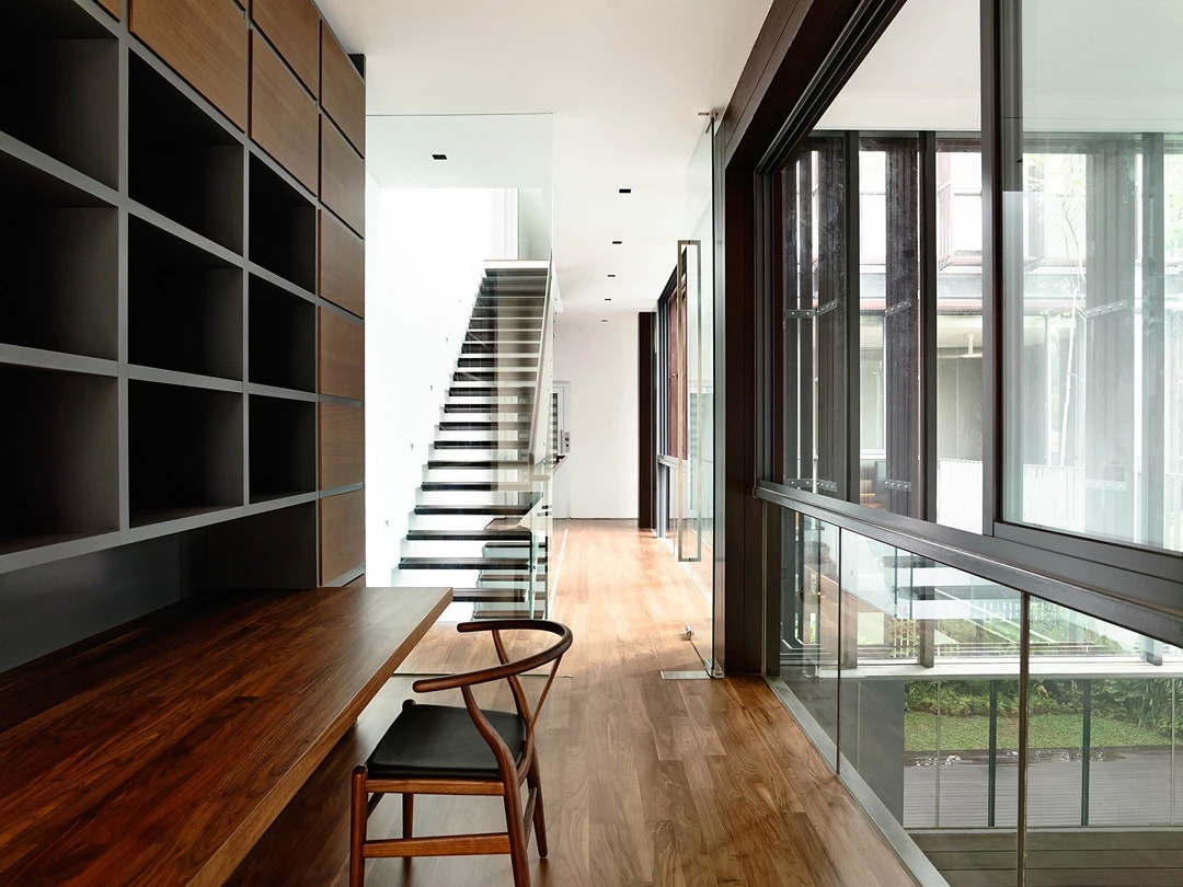 豪华别墅 现代风格新加坡的私人住宅-26
