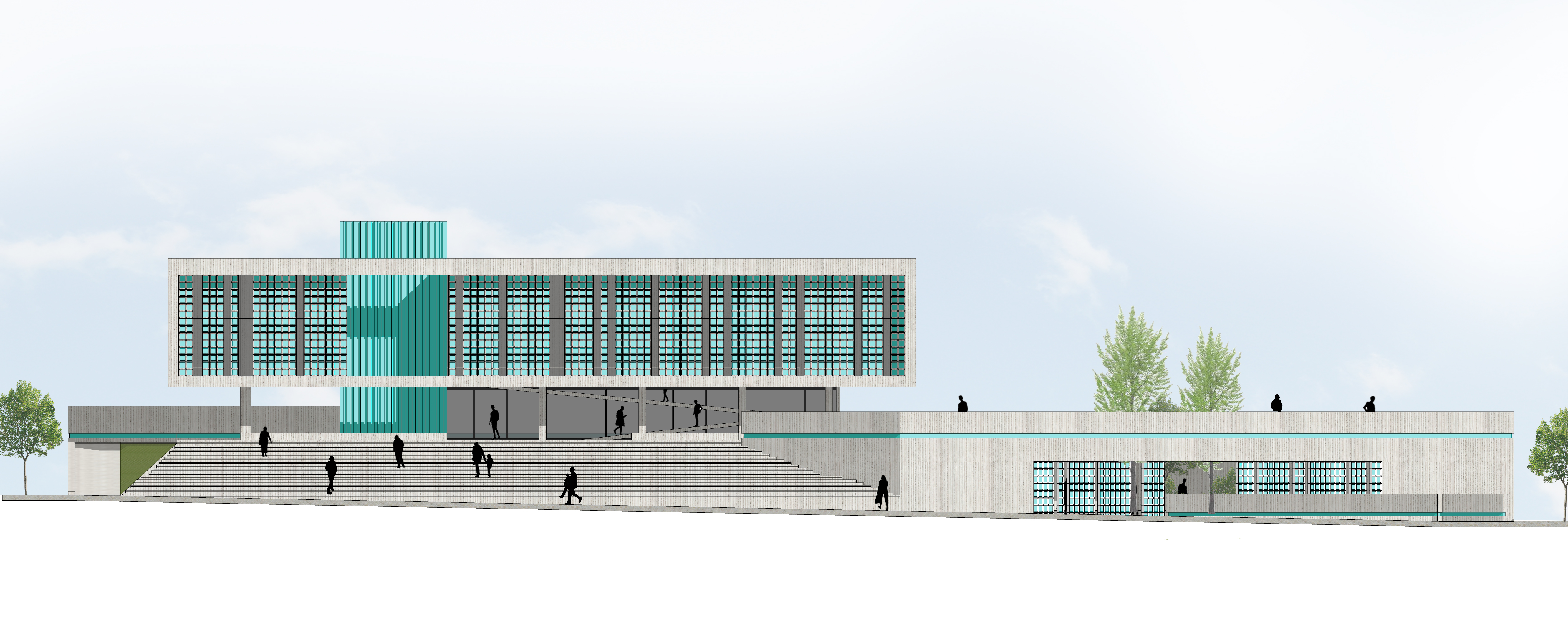 智慧之地 · Ferdowsi 纪念馆的多功能建筑设计丨伊朗丨Ordibehesht office-23