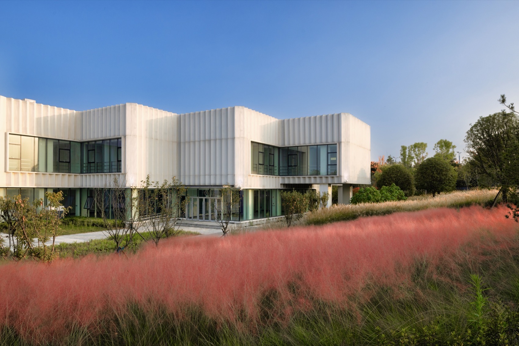 南阳世界月季大观园科研办公楼丨中国南阳丨北林风景建筑研究中心-43