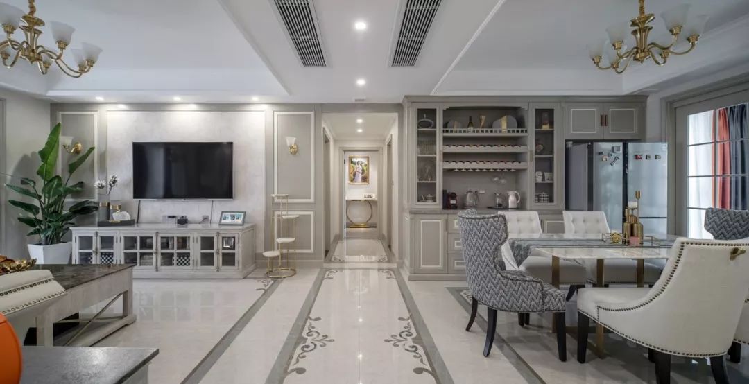 【实景新作】160㎡美式轻奢，沉淀在时光里的浪漫-57