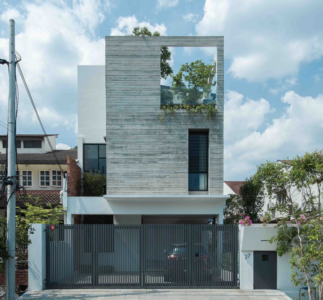 马来西亚 Kuala Lumpur 的 End Lot House丨Eleena Jamil Architect-27