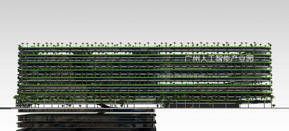 广州人工智能产业园绿色建筑设计丨中国广州-11
