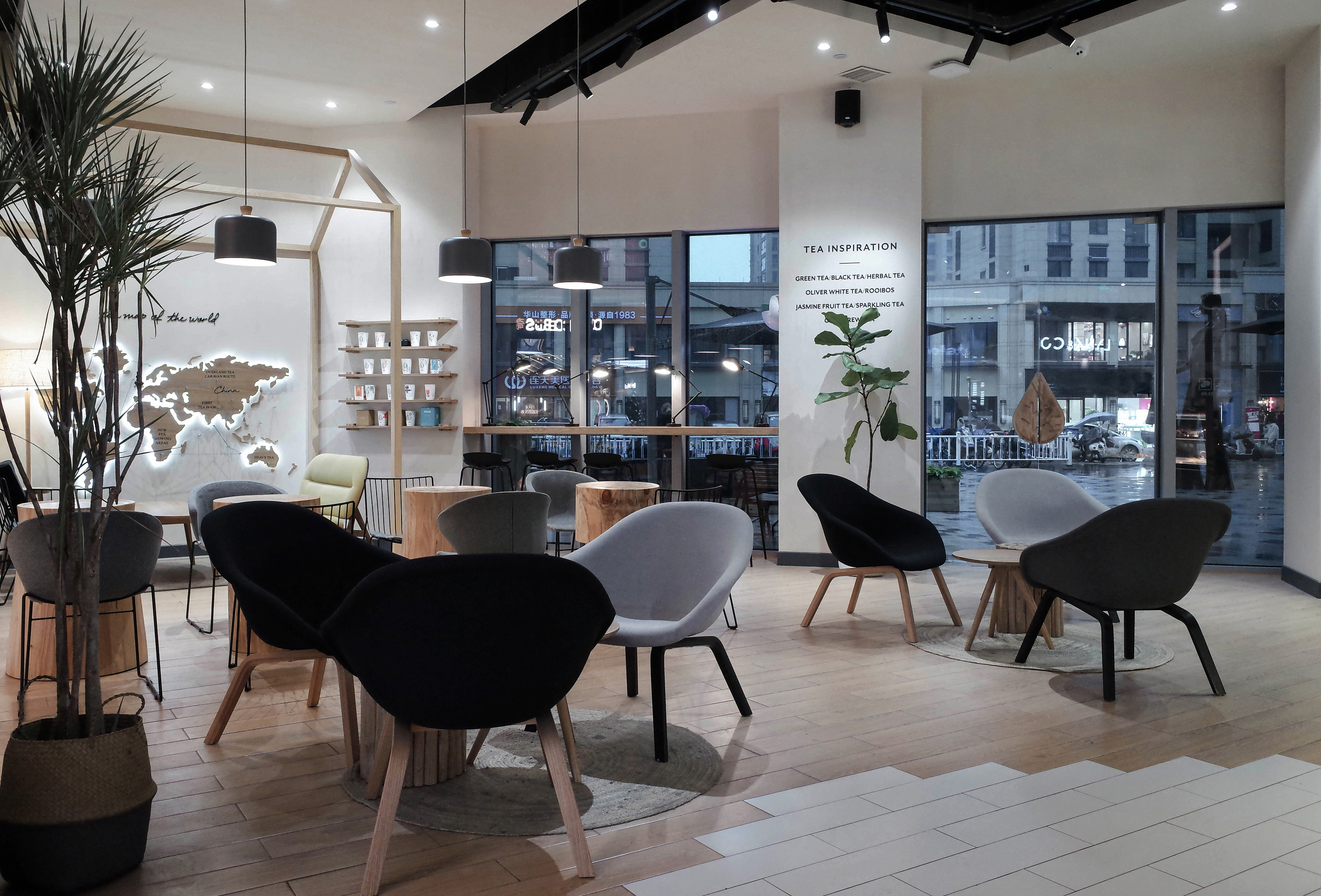 杭州网红风茶饮店  梁仓空间设计-20