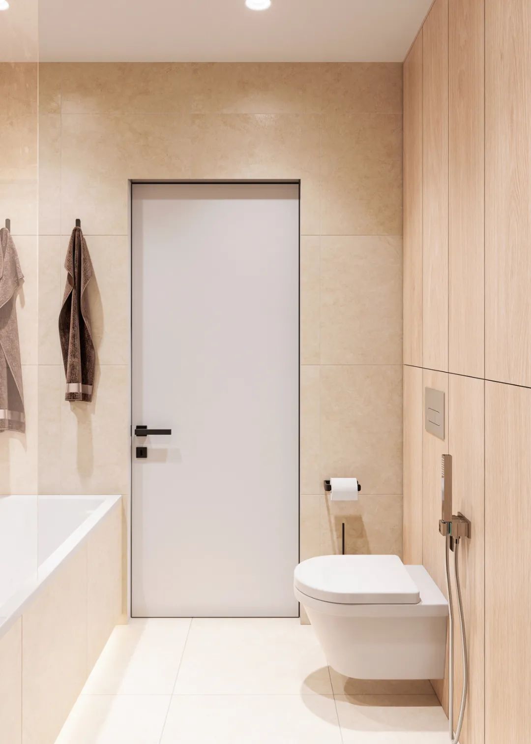 巴塞罗那 95㎡温暖柔和两居室丨西班牙巴塞罗那丨NOVOSAD ARCHITECTS-22