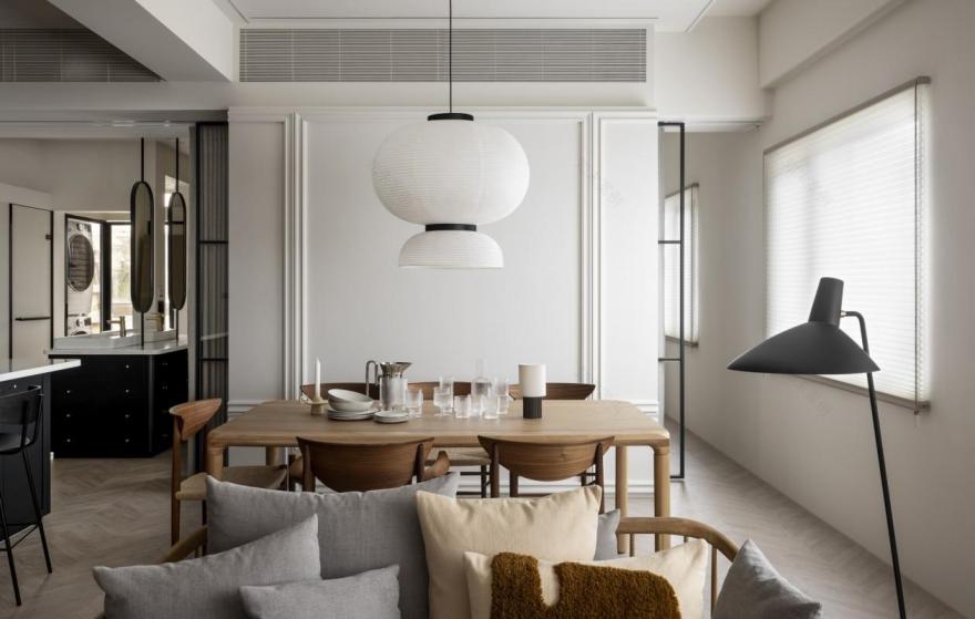 极简公寓遇上高级灰丨甘纳设计-10