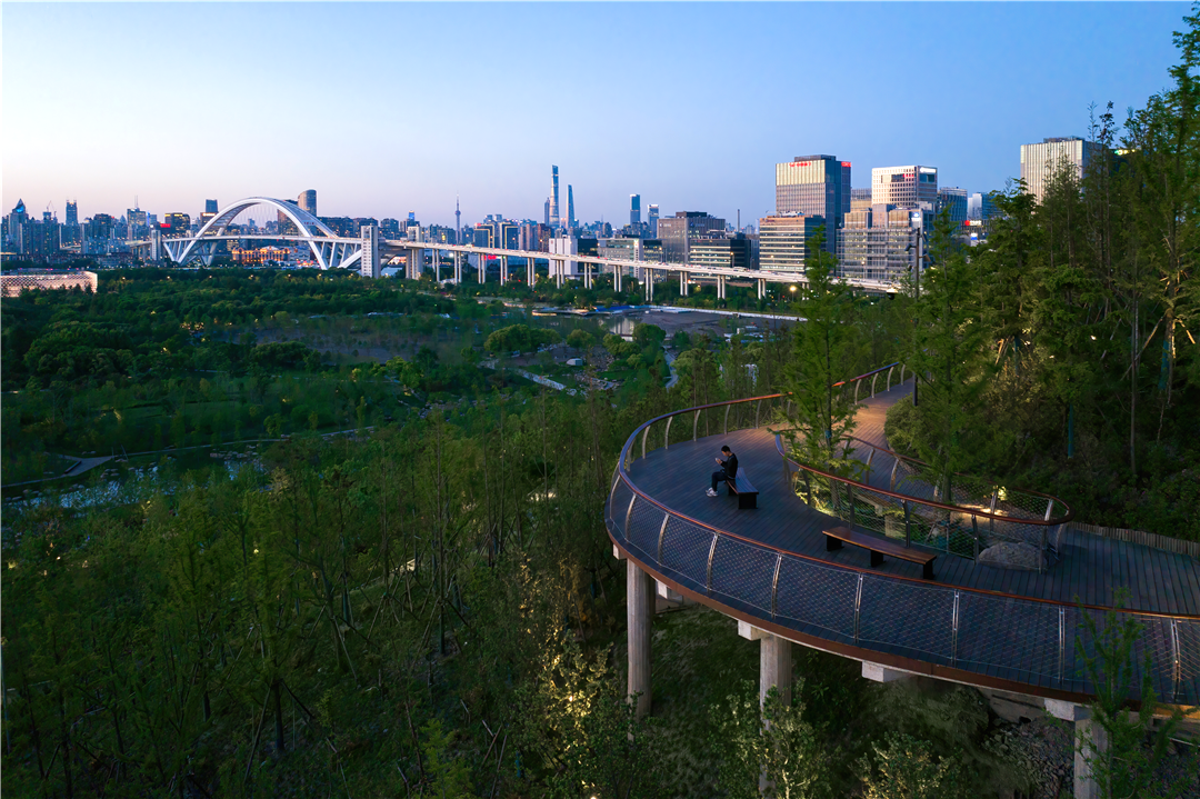 境誉|点亮“优异之光”！上海世博文化公园景观照明荣膺2025年第十届亚洲照明设计奖-197