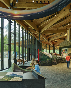 Pinnacle Mountain State Park Visitor Center  / Polk Stanley Wilcox Architects